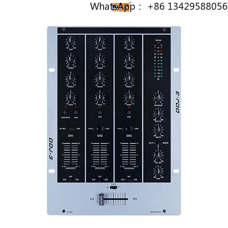 DDJ-3 Professional DJ Music Equipment Mixer 3 Channels Console Mixer