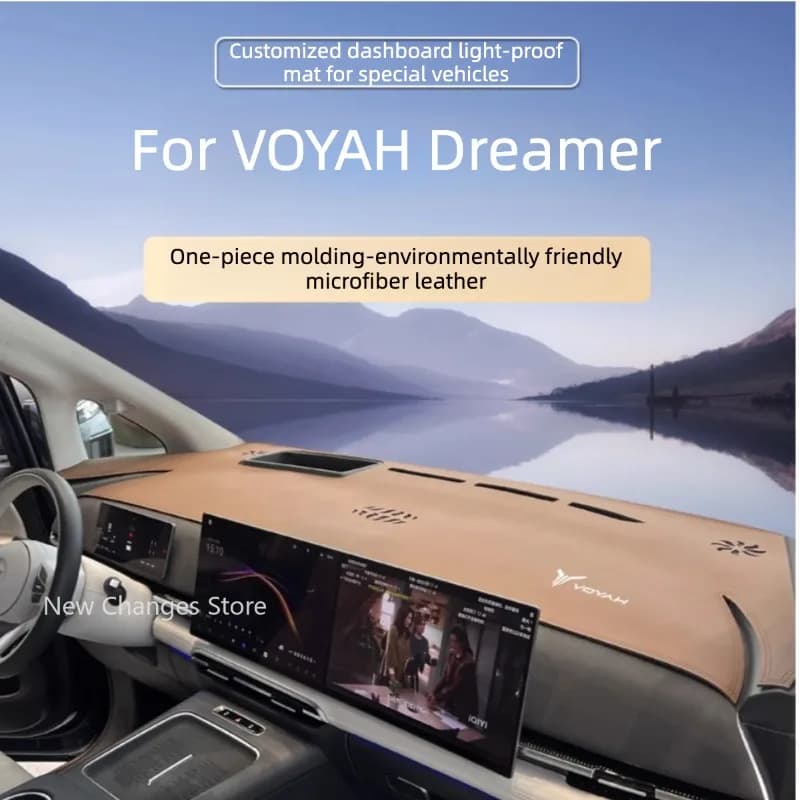 For VOYAH Dreamer 2025 Car Dashboard Cover Dash Board Sun Shade Anti-UV Avoid Light Mat Car Decoration Accessories