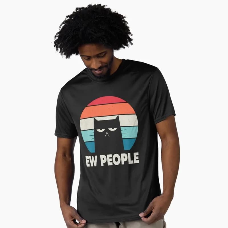 Funny Eww People Gift T shirt 0703 O-Neck Short sleeve Graphic clothes US Size Tops S-6XL 100% cotton printed Tee