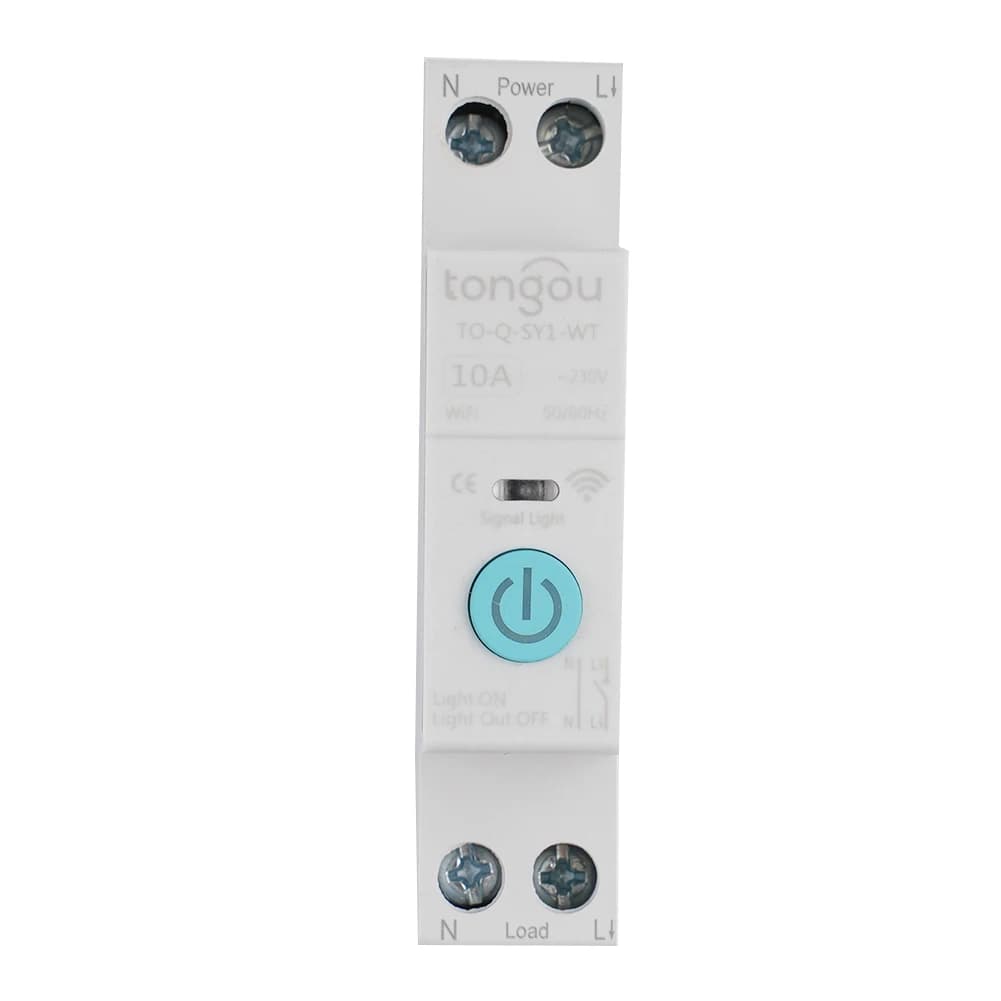 Control By Mobile Phone Circuit Breaker Control Switch Components Easy To Use Smart Protection TO-Q-SY1 90V-240V Home Equipment