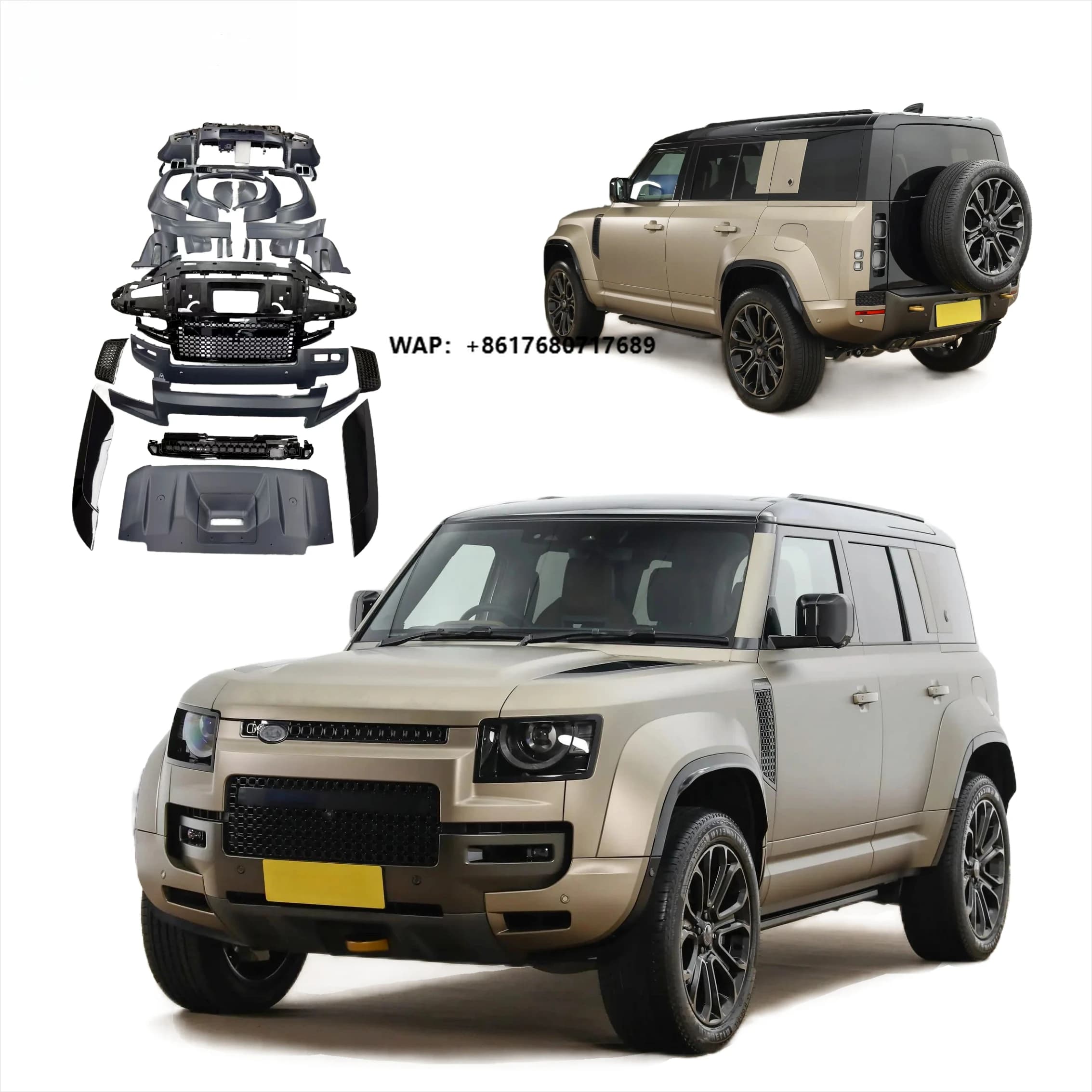 2026 New Arrival for  Defender 2020+ Facelift to 2025 OCTA Style Bodykit 90/110/130 with OEM Quality Bumper Fenders