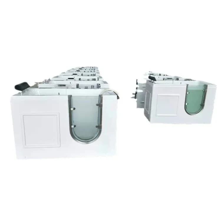 The elderly walk-in door bathtub disabled accessible acrylic bathtub home bath bathtub