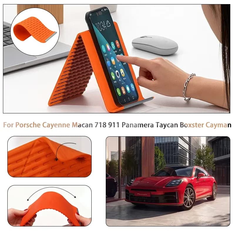 Flexible Foldable & Transformable Stand For Porsche Cayenne Macan 718 911 Panamera Taycan Boxster Cayman
