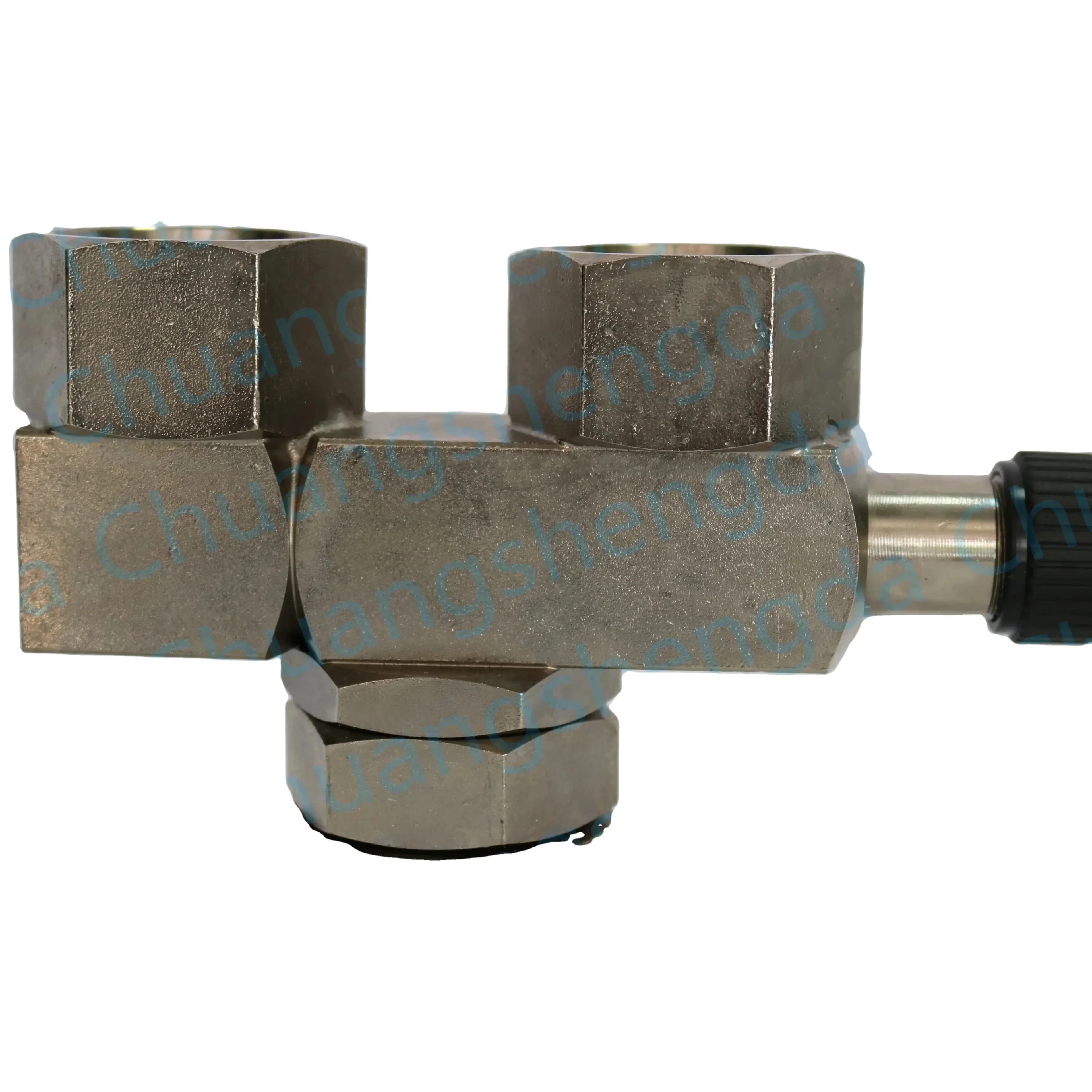 Trane Chiller Parts VAL00031C 3-Way Double Valve (   with Safety Valve)