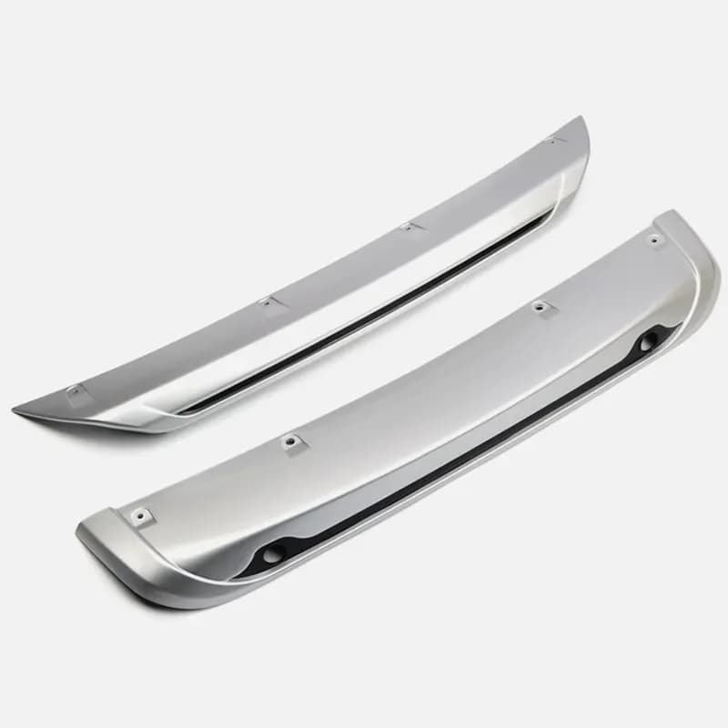 Fit For Nissan Qashqai Dualis J11 2014 2015 2016 2018 ABS Car Exterior Front & Rear Bumper Skid Protector Guard Plate Cover 2PCS