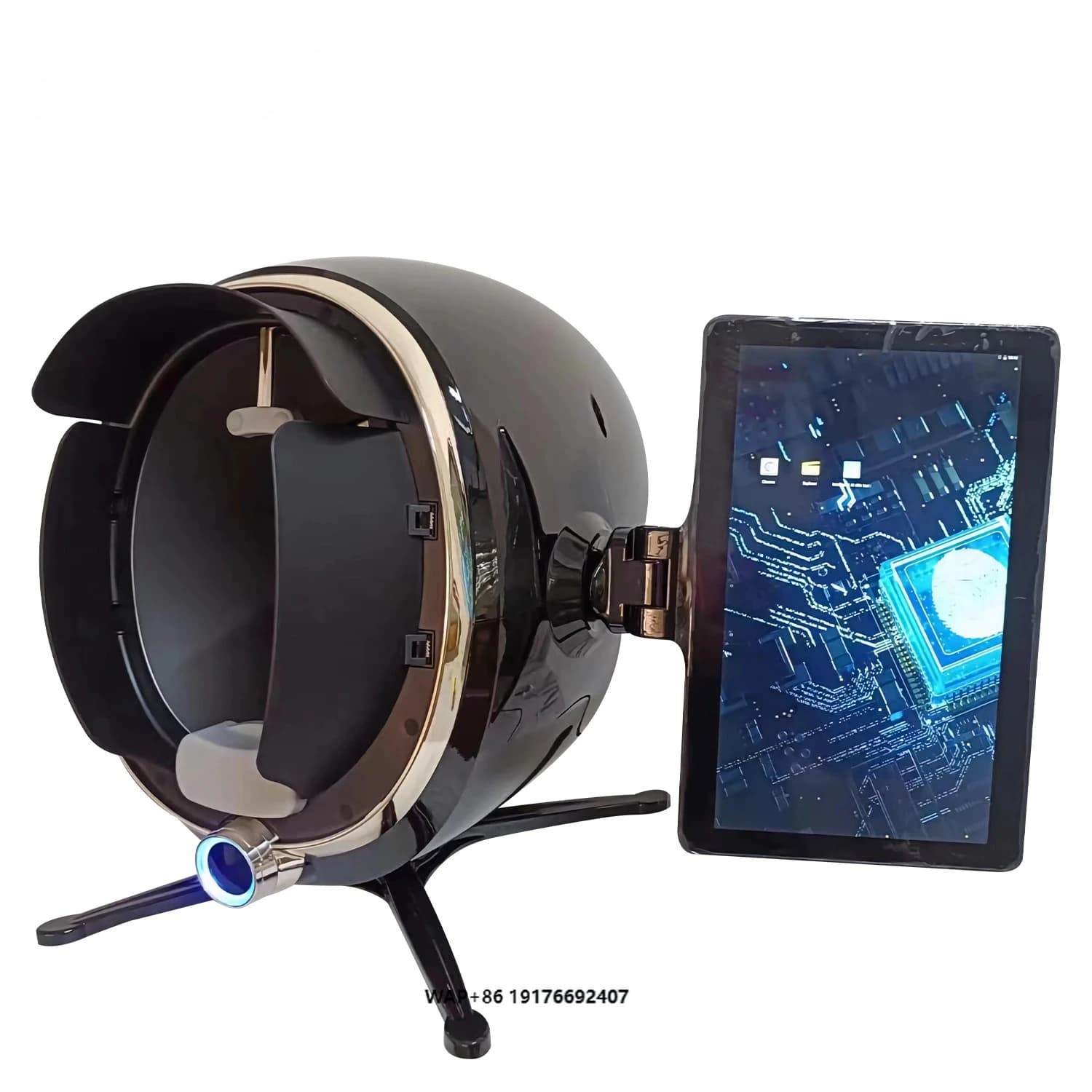 BOWKET Professional Portable 3D AI Face  Analyzer Updated Version Magic Mirror Device for Head Facial Tester Scanner US/EU