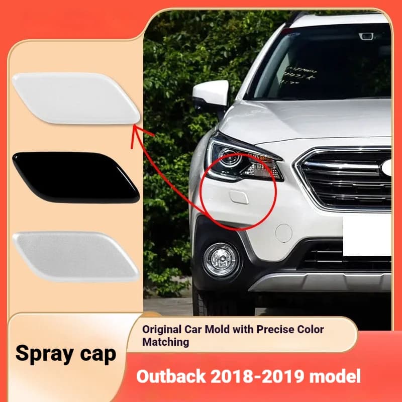 Suitable for 18-19 Subaru Outback headlight washer cover, water spray cover, front bumper water spray gun cover