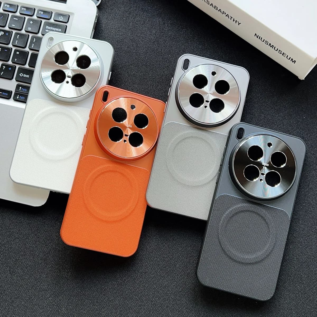 Shockproof Leather Matte Wireless Charging Magnetic Phone Case For Vivo X300 Pro X300 Ultra X300S, Camera Protection Cover Funda