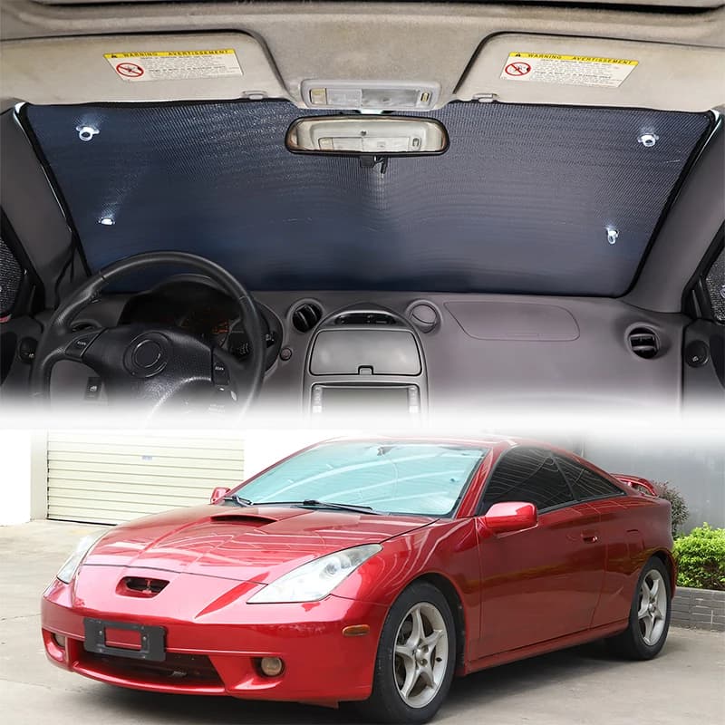 Used for Toyota Celica Full Window Glass Sunshade, Car Window Sunshade, Car Window Heat Insulation Curtain, Auto Accessories