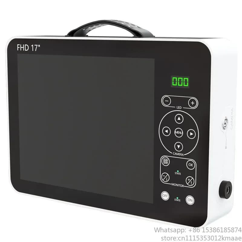Vequyn All-in-One Medical Endoscope Imaging System – Full HD 17-inch Screen Camera System for Examination