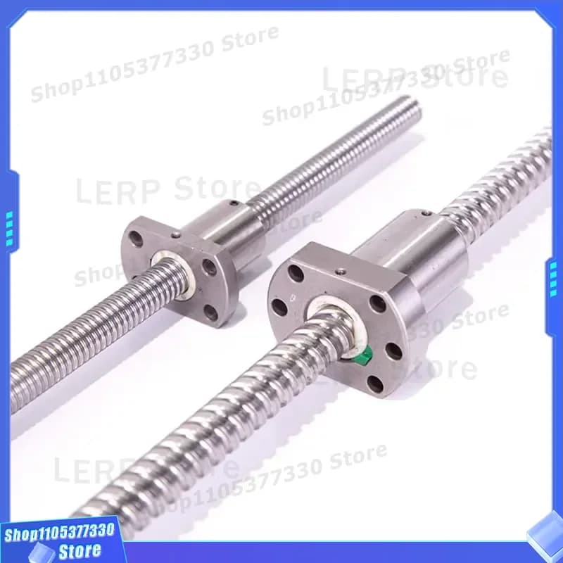 SFU 2505-4 2510-4 Ball Screw with Stainless Steel Rotary Nut for CNC Machine Parts High Precision Linear Motion Guide
