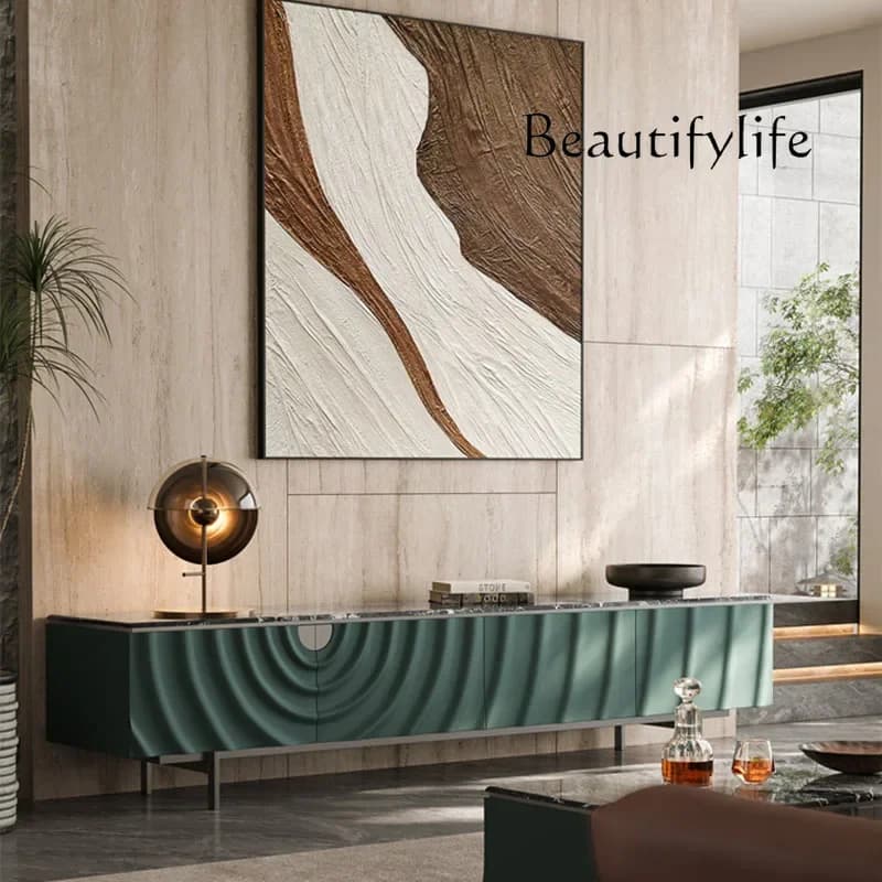 BH Trendy Beauty Tv Cabinet Elegant Modern Nordic Delicacy Tv Consoles Cabinet Space Saving Meuble Television Salon Home Furnitu