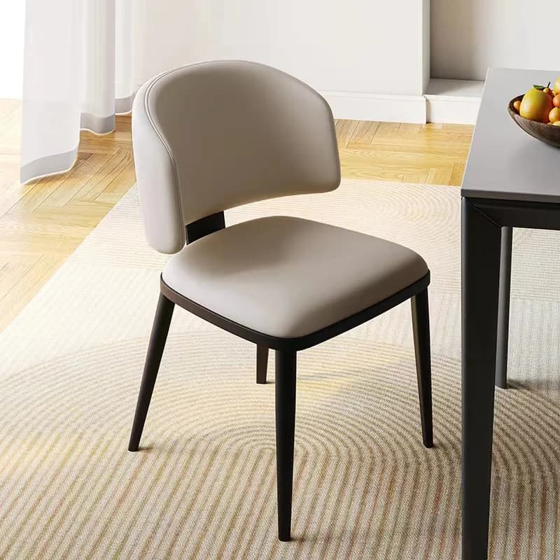 Cushion Elegant Dining Chairs Italian Designer Conference Accent Dining Chair Arm Throne Sillas Para Comedor Furniture Home