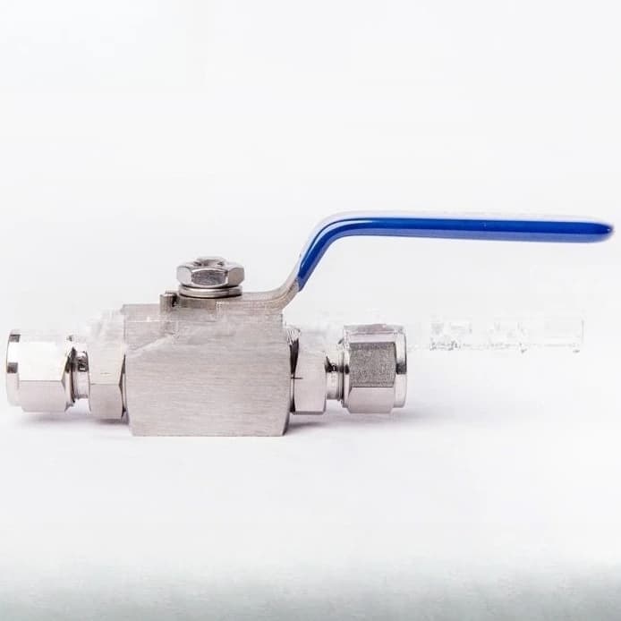 LNG CNG Natural Gas High Pressure Ball Valve PN420 Stainless Steel Ferrule Type High Pressure Ball Valve