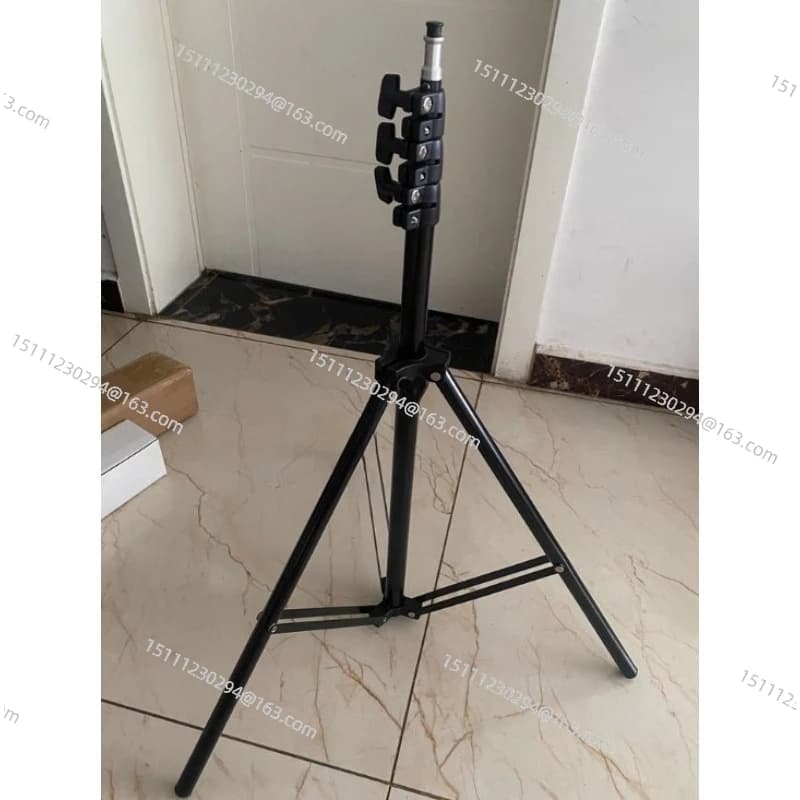 Heavy Duty Air Cushion Light Stand, Professional Oil Pressure Flash Stand with Adjustable Head Holder