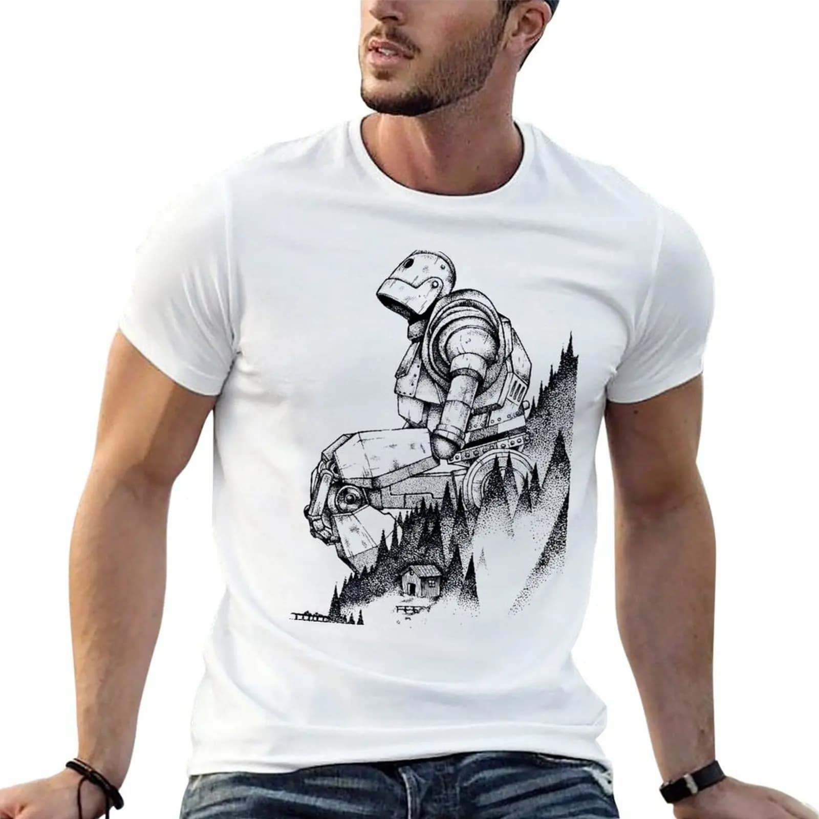 IRON GIANT T-Shirt cheap stuff basketball graphic tees men clothes