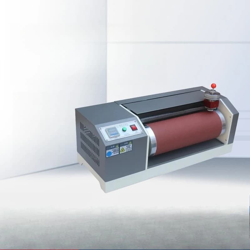 Leather drum abrasion testing machine wear resistance test instrument