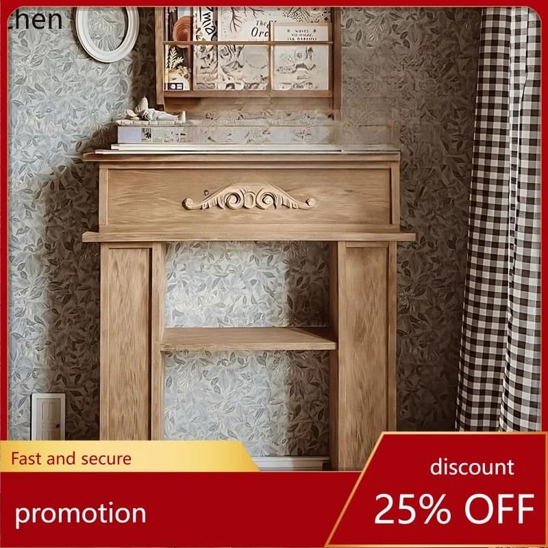 CZ  Simple Design for Directly Opposite the Door Ultra-Narrow Corridor Decorative   Solid Wood Extremely Narrow Entryway Table