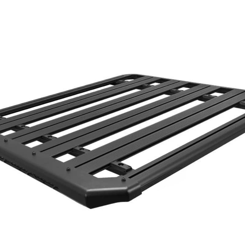 Platform roof frame with special bracket, with 28-inch LED single-row strip light