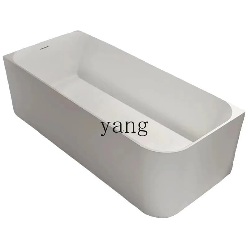LTT artificial stone bathtub household independent small apartment hotel bed and breakfast bathtub