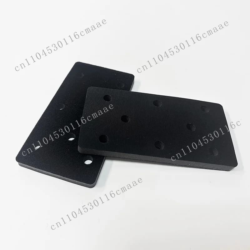 80X178mm 8-hole square sander interface pad hook and ring type automatic repair and polishing accessories