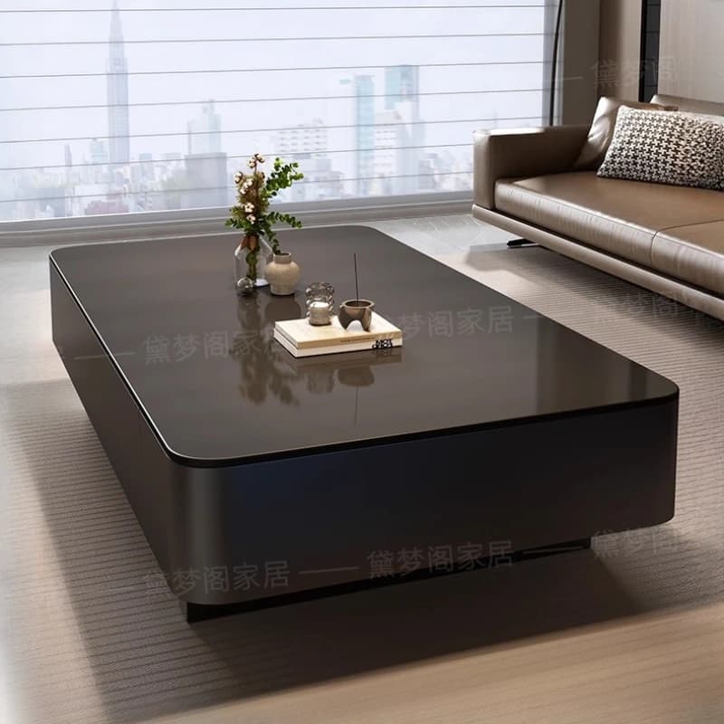 Storage Unique Coffee Table Adjustable Modern Minimalist Modern Coffee Table Luxury Stainless Steel Mesa De Centr Furniture Home