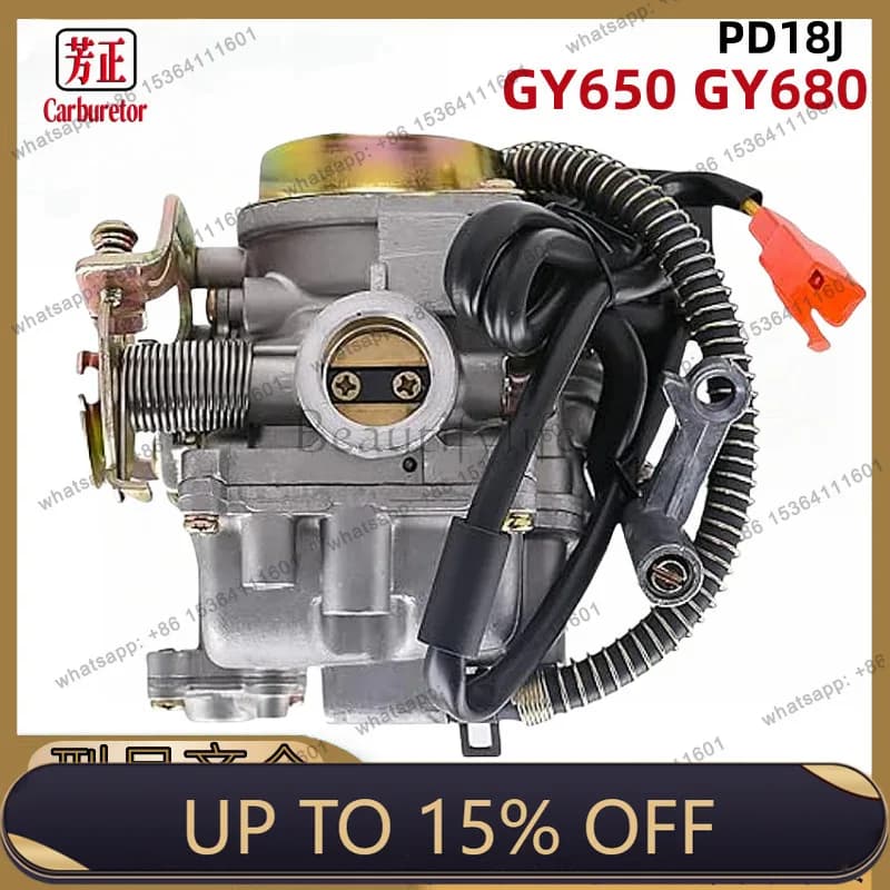 LSPD18J Carburetor for GY650 GY680 50cc PD19J Off-Road Kart Motorcycle Carburetor