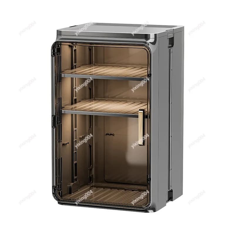 Dustproof Cup Storage Rack, Desktop Water Cup Teacup Organizer for Kitchen Tea Set Storage