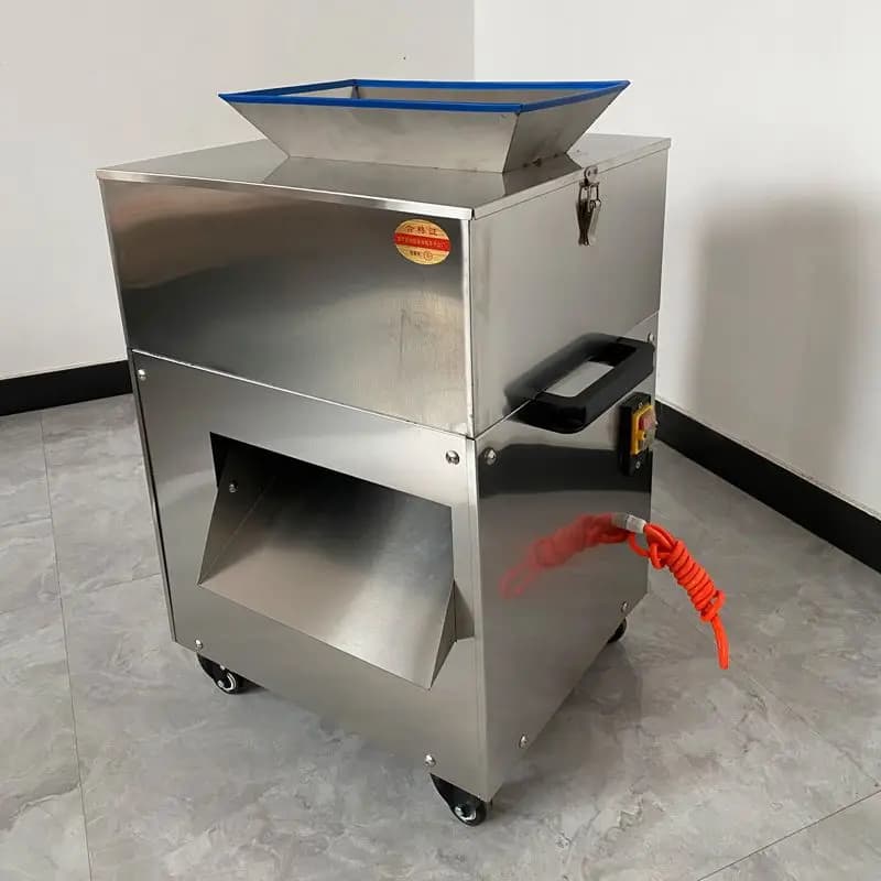 Braised meat cutter Commercial electric meat cutter Beef diced cutter Small chicken nugget
