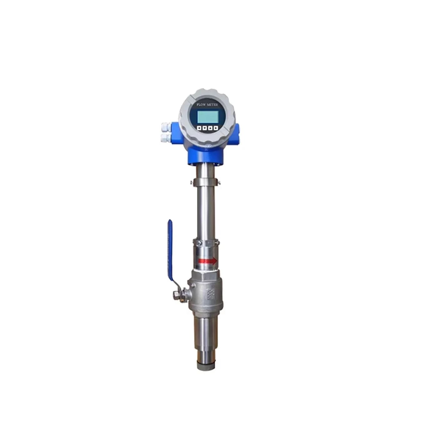 Magnetic Flowmeter Rubber/luoroplastics/plastics Lining Material  Plug-in Electromagnetic Flowmeter