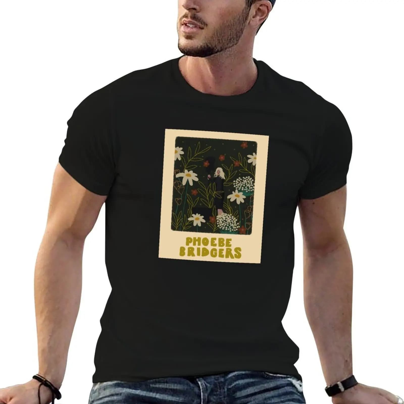 Phoebe Bridgers SNL guitar smash poster T-Shirt cute clothes luxury designer mens graphic t-shirts pack