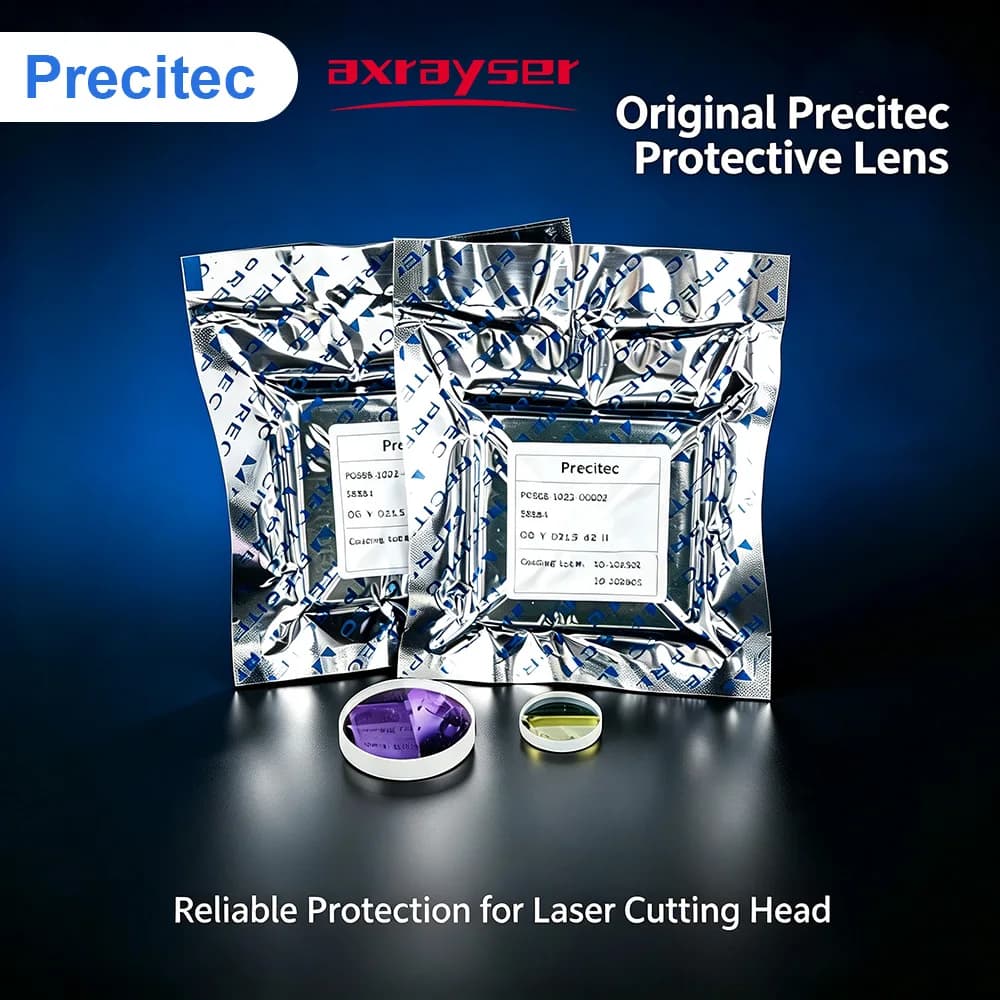 Precitec Laser Cutting Protective Lens 21.5x2 30kw 37x7 20kw Protection Windows For Fiber Laser Cutting Head