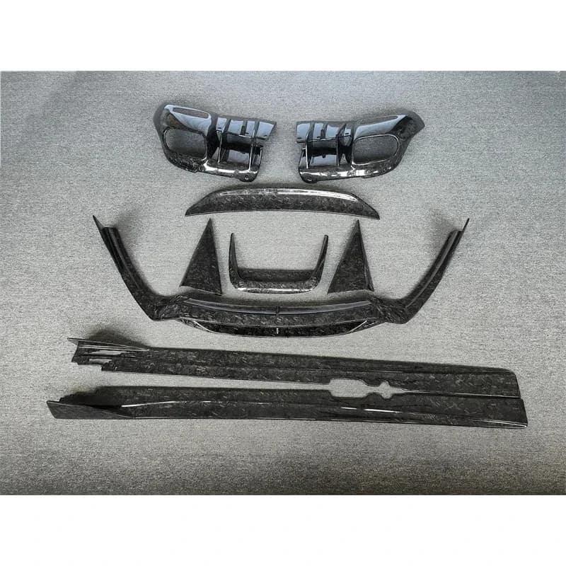 Prime DMC Style Forged Front Lip, Side Skirt, Rear Diffuser, Spoiler And Hood Decoration Body Kit F12 Upgr