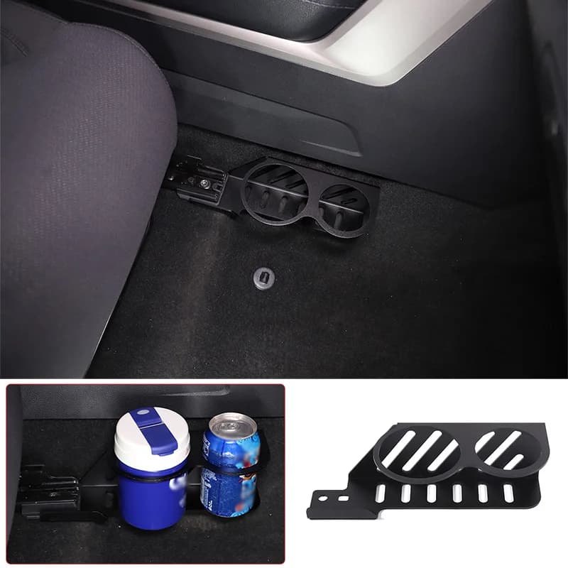 Extension Cup Holder Aluminium Alloy Passenger Seat Drink Holder Water Cup Holder Car Accessory For Toyota Tundra XK70 2022-2026