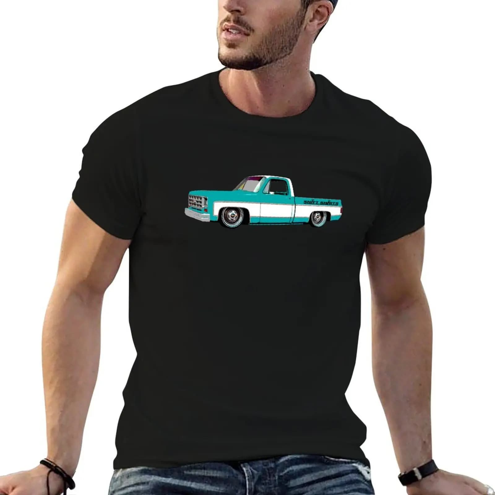 Shift Shirts Slammed Square - SQUAREBODY Inspired T-Shirt vintage t shirts funny shirt cotton men graphic t shirts