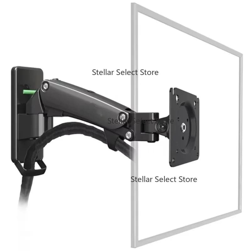 Tv Wall Mounting Swivel Support Removable Bracket Black Led Steel Surface Pcs Tv Wall Mount