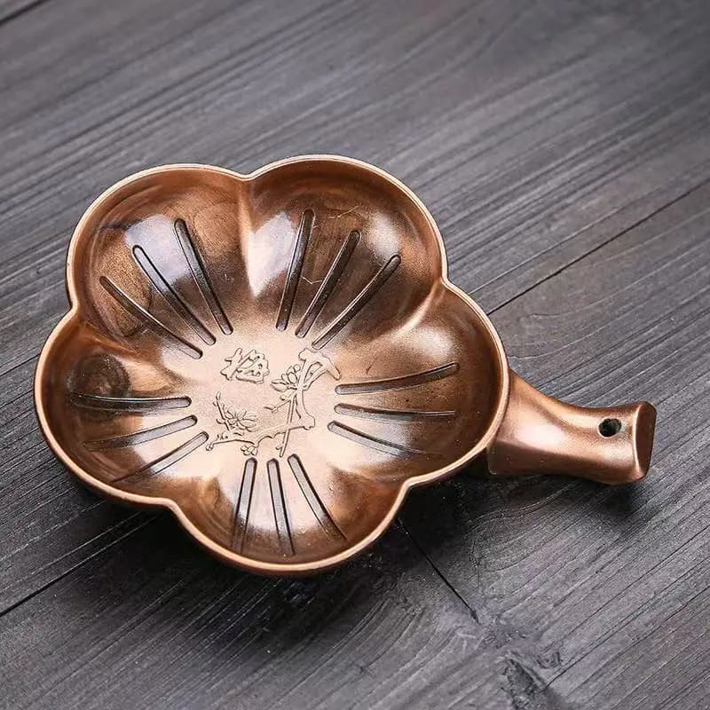 Alloy Plum Blossom Incense Insert Ornaments for Home Office Decorations Worship Line Incense Holder Vintage Ashtray Xmas Gifts
