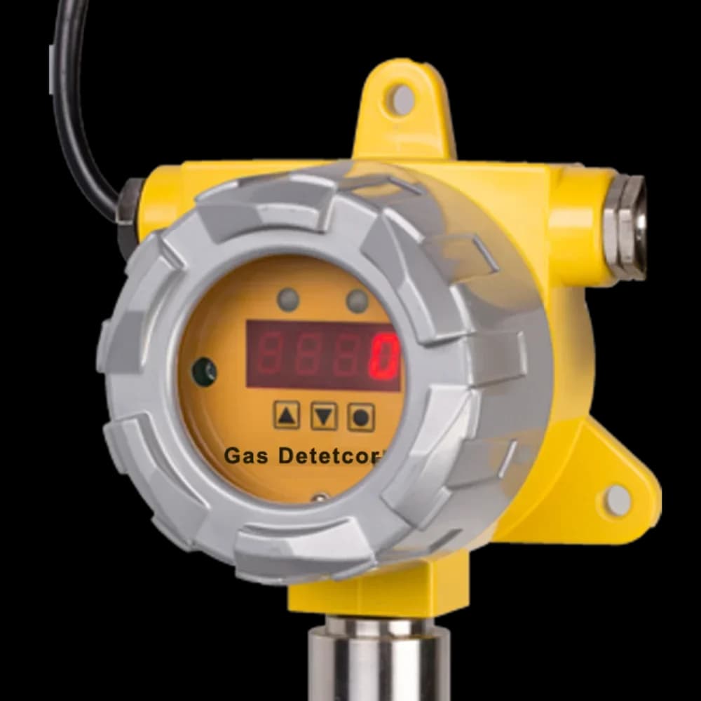 water treatment factory usage 4-20mA output or RS485 output  Chlorine CL2 gas leak detector online detection