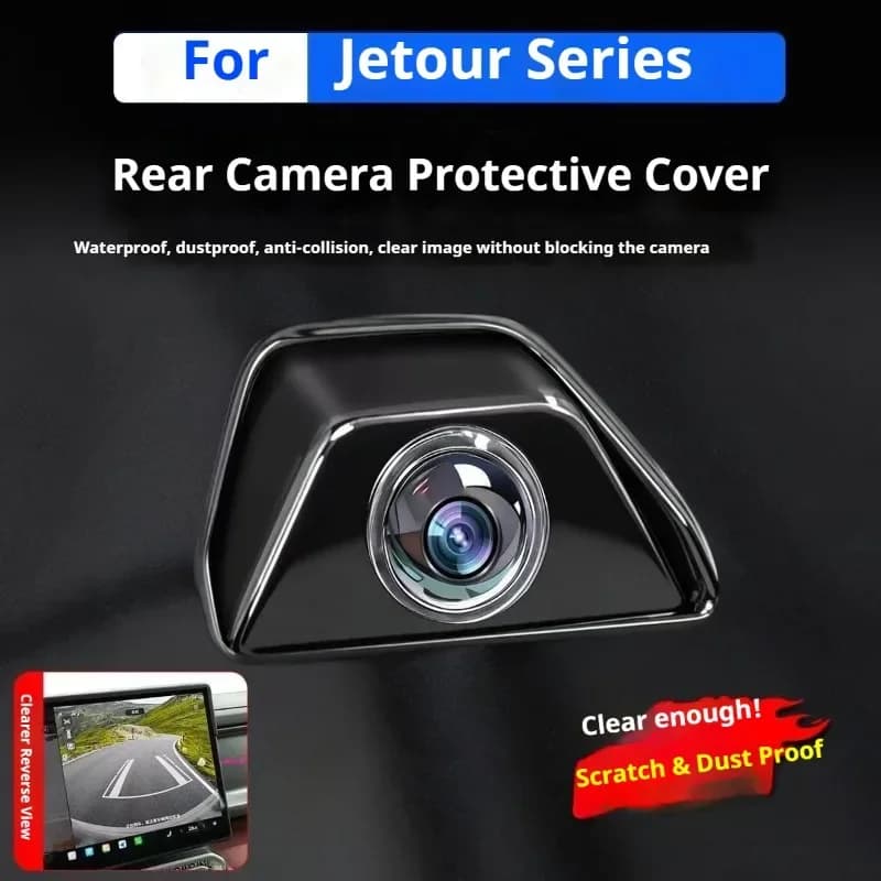 For Jetour T2 CDM ICHX K3 Jetour T1 IDM Car Camera Protective Cover Reverse Lens Guard Scratch-resistant Protective Cover