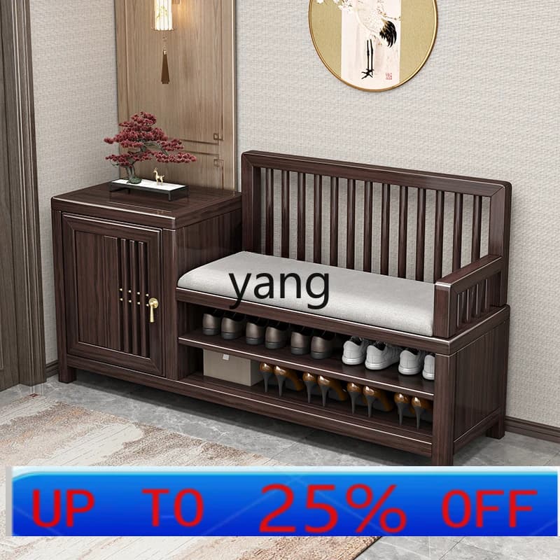 LH   stool household door entry shoe cabinet integrated shoe rack entrance cabinet