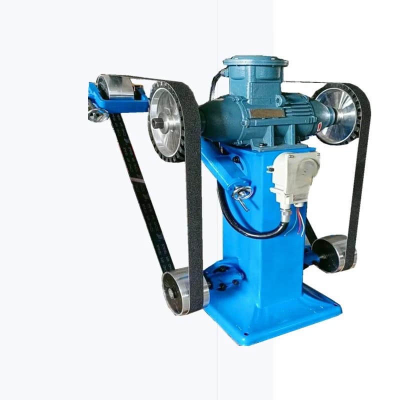 Industrial grade vertical belt sander heavy duty explosion-proof belt sander electric desktop polishing machine