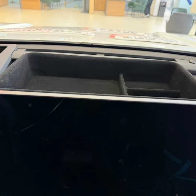 For 2026 Toyota RAV4 / Wildlander Rear of Central Control Screen Storage Box Car Organizer Holder storage organizer