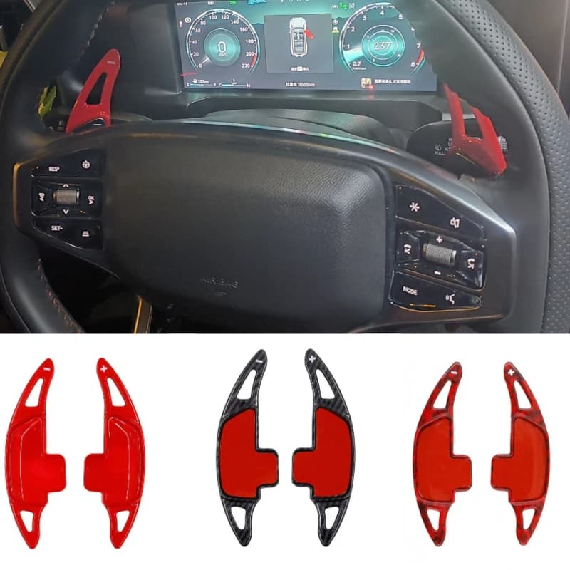 For Chery Jetour T2 2024 2023 2025 Car Steering Wheel Shift Paddles Extended ABS Interior Decoration Modified Accessories