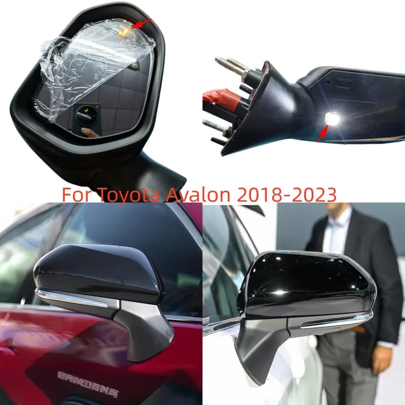 For Toyota Avalon 2018-2023 Car left and right side doors Blind spot and camera function rearview mirror assembly new