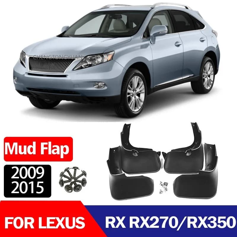 For Lexus RX350/RX300/270 2008-2015 Mudguard Mud Flaps Guard Splash Flap Mudguards Fender Car Accessories