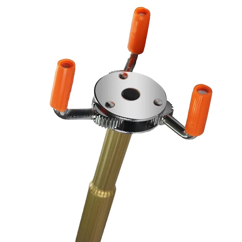 Multi-functional smoke detection disassembly and assembly artifact, fire smoke temperature alarm detector, no climbing,