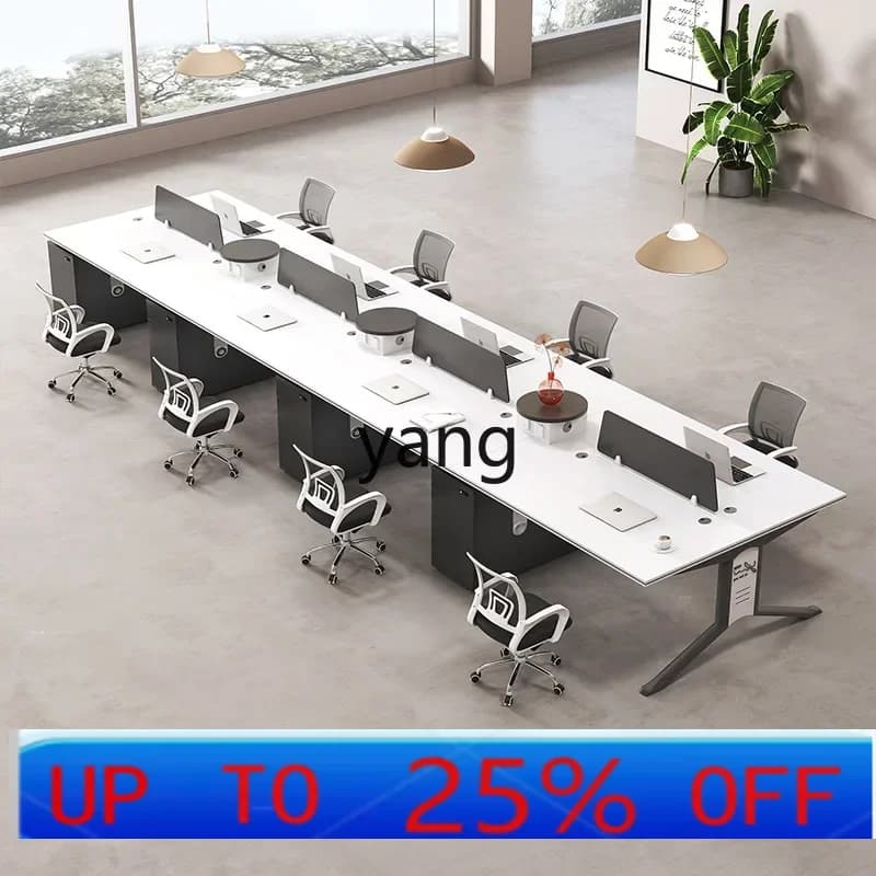 CX  open multi-person office simple modern workstation office desk and chair combination