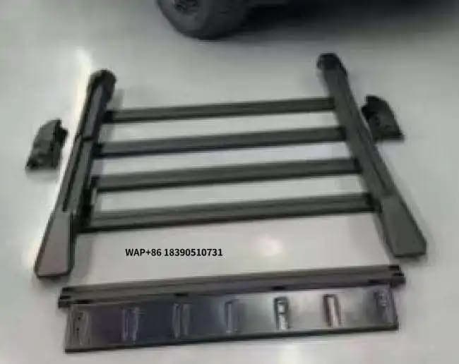 Land Cruiser Prado LC250 2024 2025 Aluminum Alloy ABS Roof Racks New Modular Cargo Basket Platform Luggage Carrier High