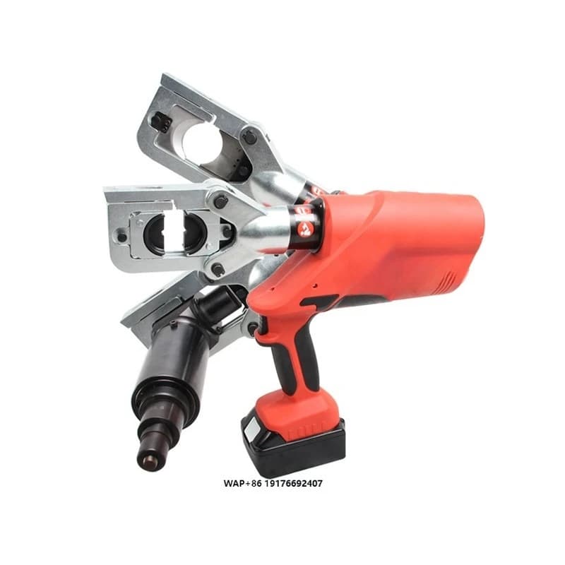 ODE Tools Rechargeable Cordless 3 in 1 Hydraulic Crimp Tool Hydraulic Cutter, Cable Crimp Tool , Punch Tool