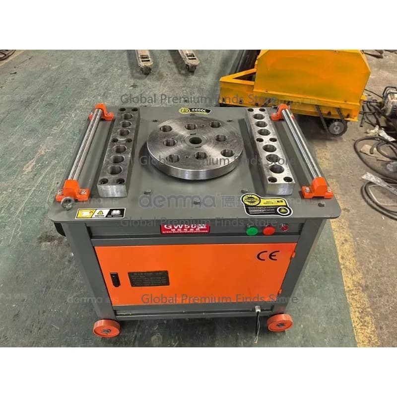 Multifunctional Rebar Bending And Cutting Machine for Steel Bars 6-40mm Diameter Construction Tool